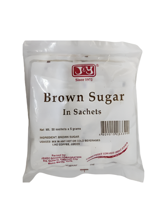 J&Y Brown Sugar 5g x 50 Sachets
