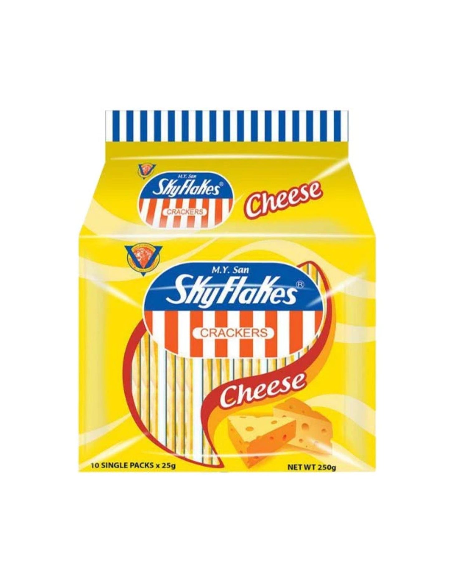 M.Y. San Skyflakes Crackers Cheese 25g x 10 pcs