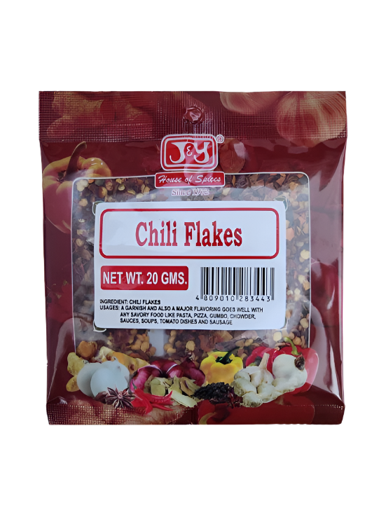 J&Y Chili Flakes 20g