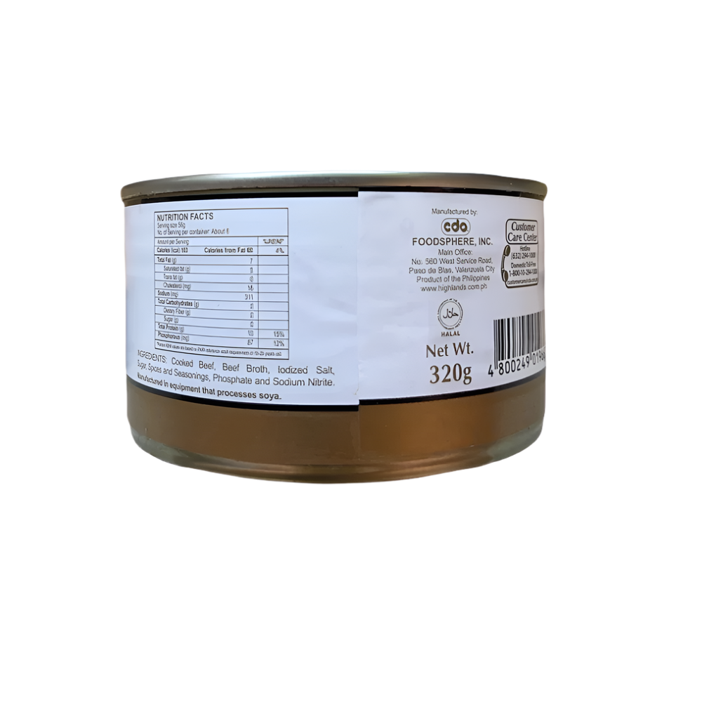 Highlands Gold Corned Beef Made with Angus Beef 320g