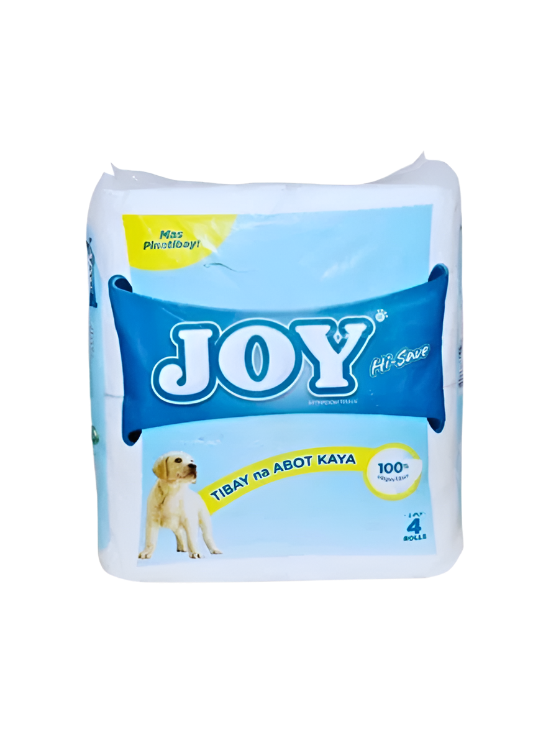 Joy Hi-Save Bathroom Tissue 2-Ply x 4 Rolls