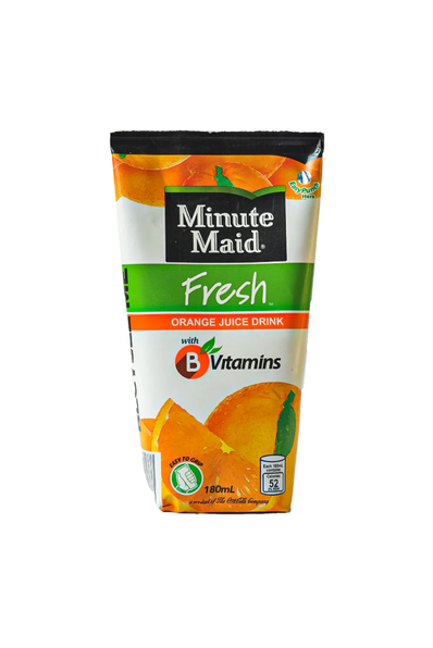 Minute Maid Fresh Orange Juice Drink 180ml