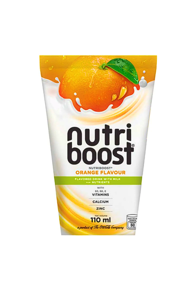 Nutriboost Orange Milk Juice Drink 110ml