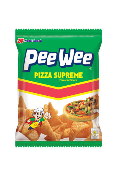 Peewee Pizza Supreme Flavored Snack 95g