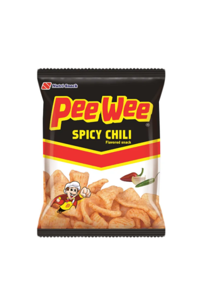 Peewee Spicy Chili Flavored Snack 25g