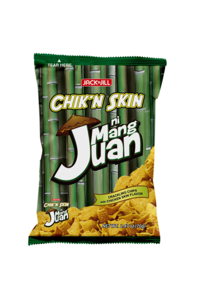 Jack 'n Jill Chick'n Skin ni Mang Juan Crackling Chips 70g