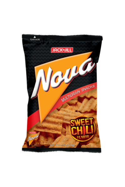 Jack 'n Jill Nova Multigrain Snack Sweet Chili 78g