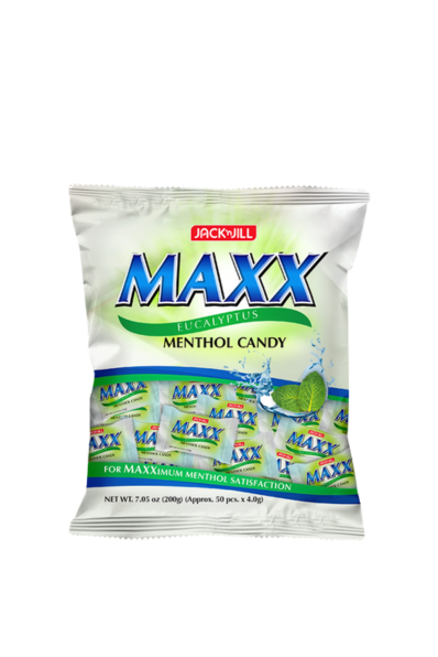 Jack 'n Jill Maxx Eucalyptus Menthol Candy 4g x 50pcs