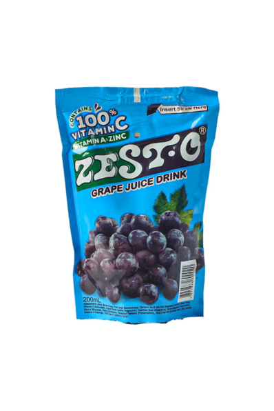 Zest-O Juice Drink Grape Flavor 200ml