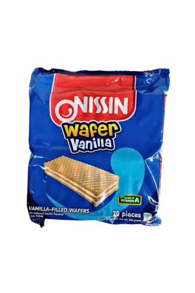Monde Nissin Wafer Vanilla 12g x 20 Packs