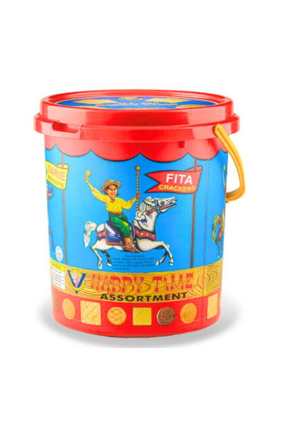 M.Y. San Fita Crackers Happy Time Assorted Pail 1.5kg