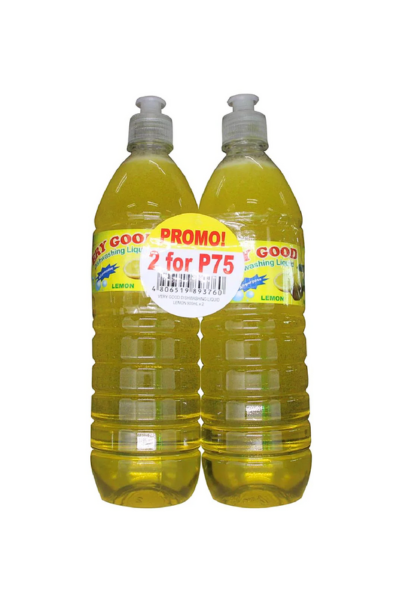 Very Good Dishwashing Liquid All-Purpose Lemon 900ml x 2 pcs