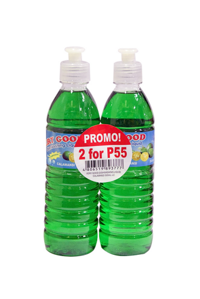 Very Good Dishwashing Liquid Calamansi 500ml x 2 pcs