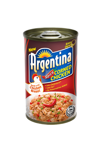 Argentina Corned Chicken Spicy 150g
