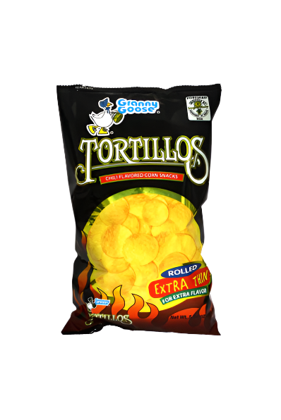 Granny Goose Tortillos Chili Flavored Corn Snacks 160g