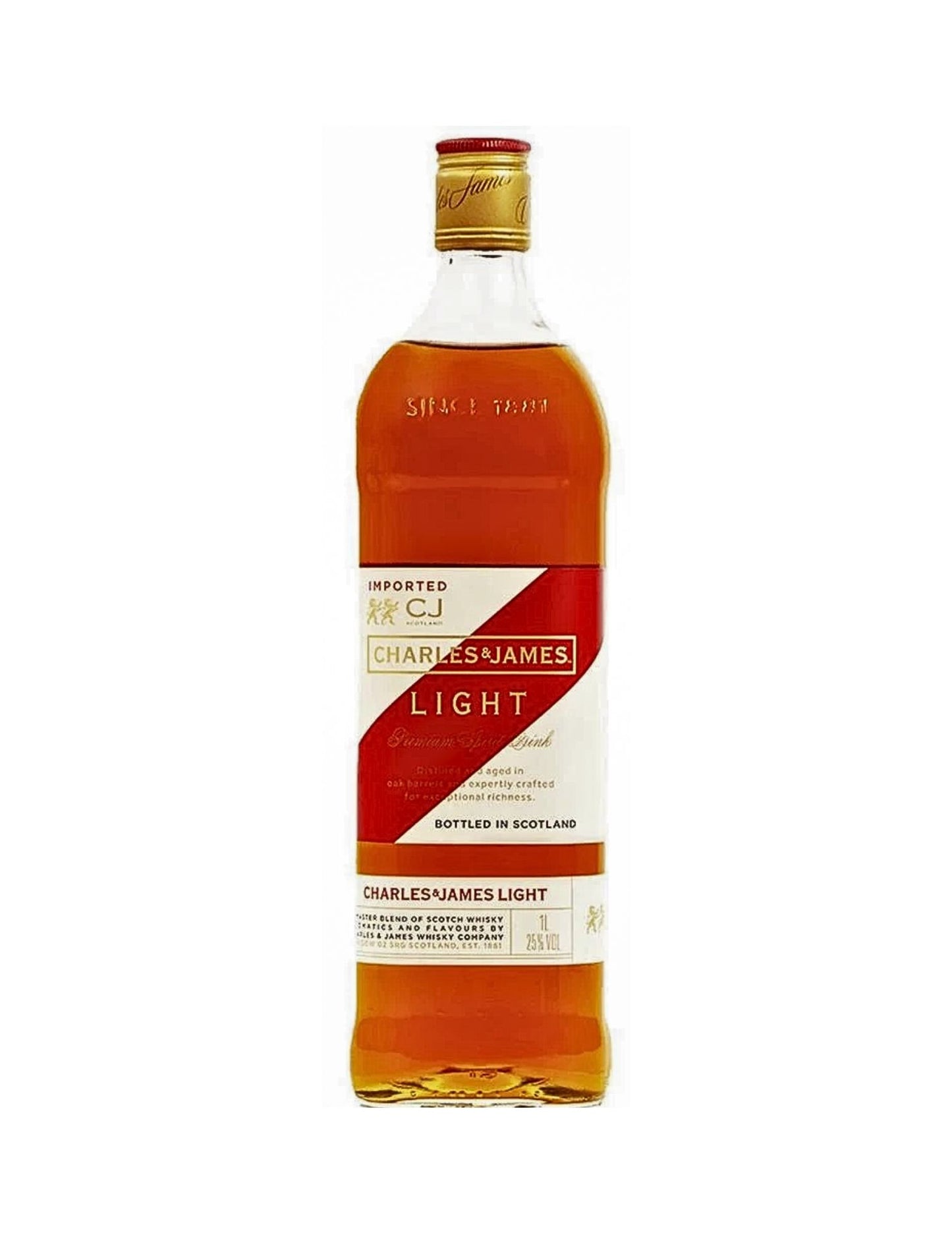 Charles & James Light Whisky 1L
