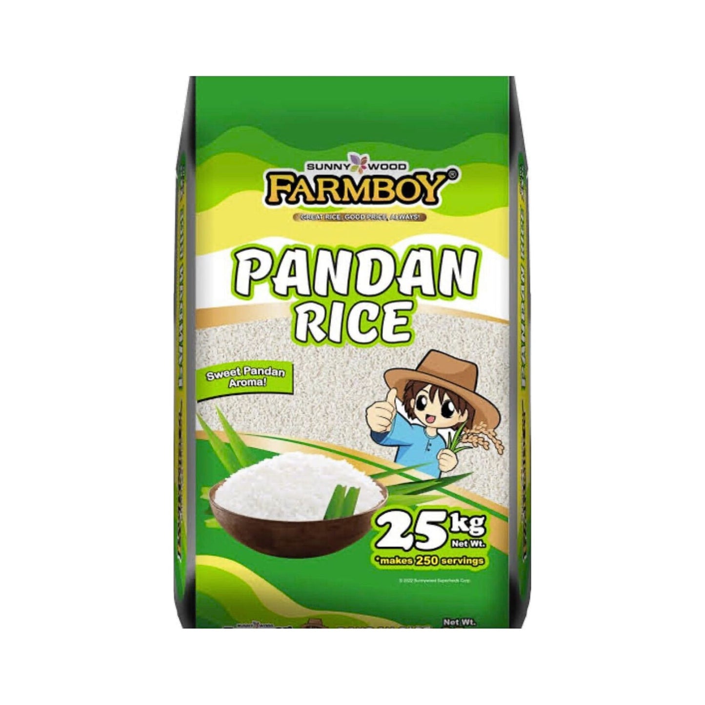 Farmboy Pandan Rice 25kg