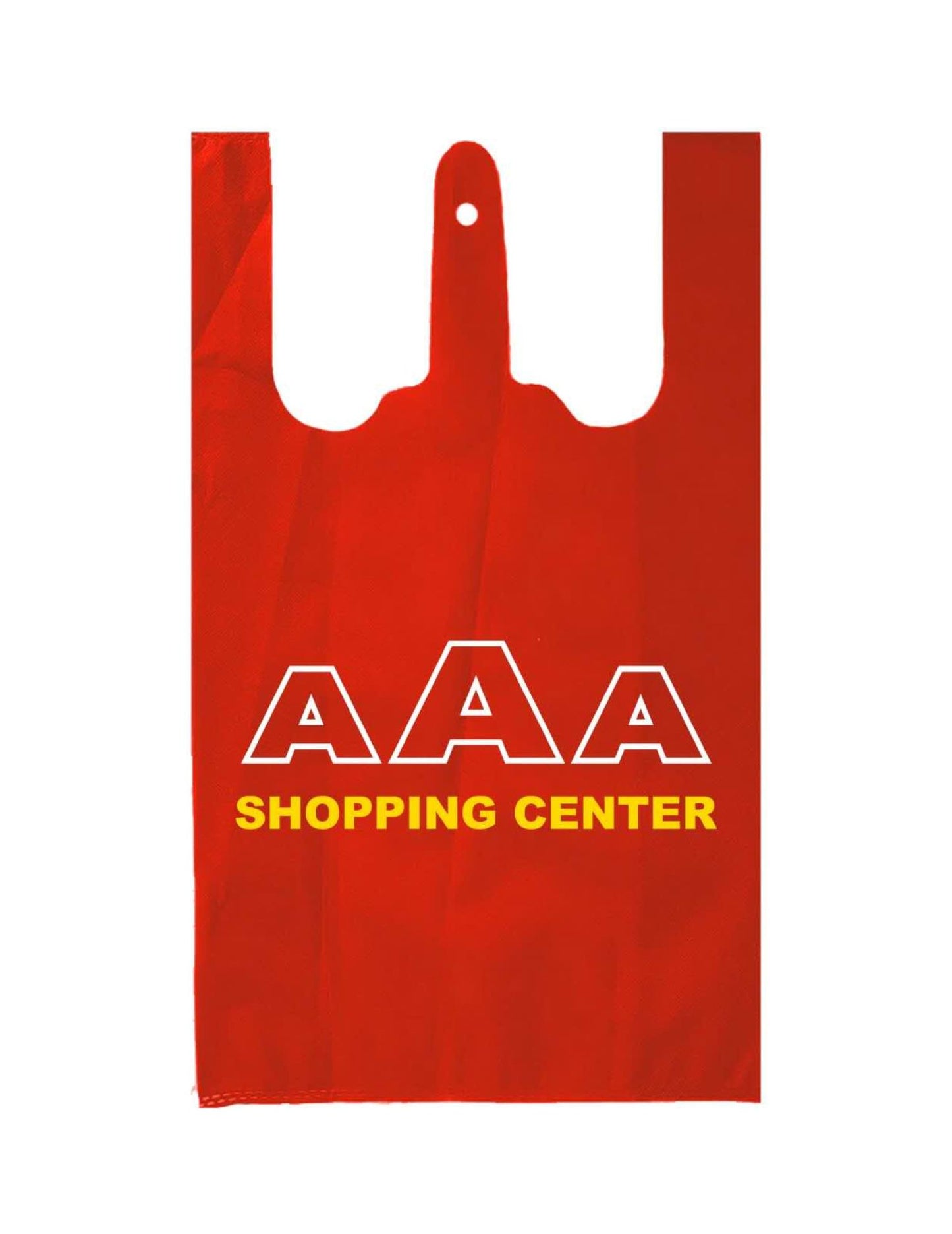 AAA Eco Bag 66x38CM Red Color With Logo