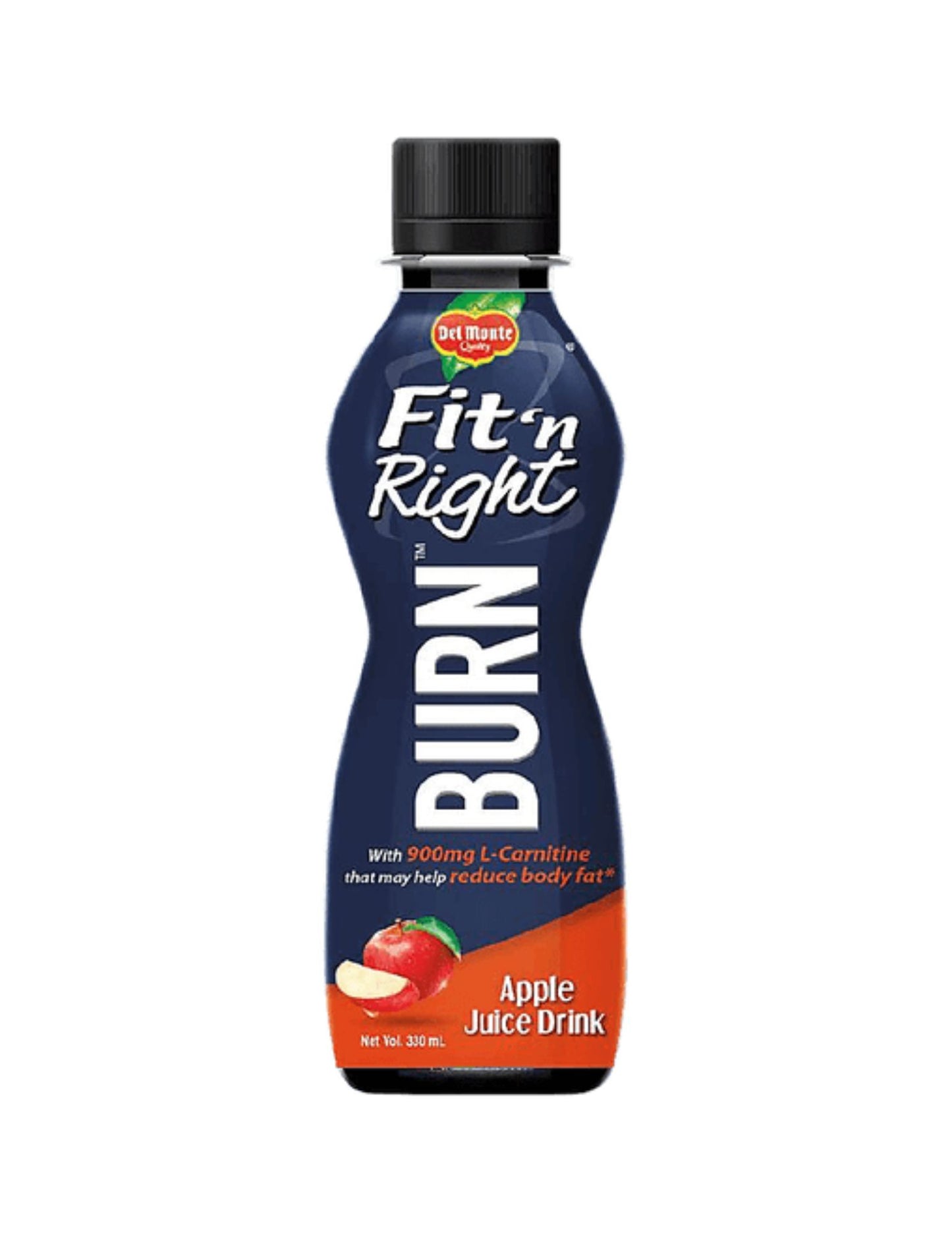 Fit 'n Right Burn Apple Juice Drink 330ml