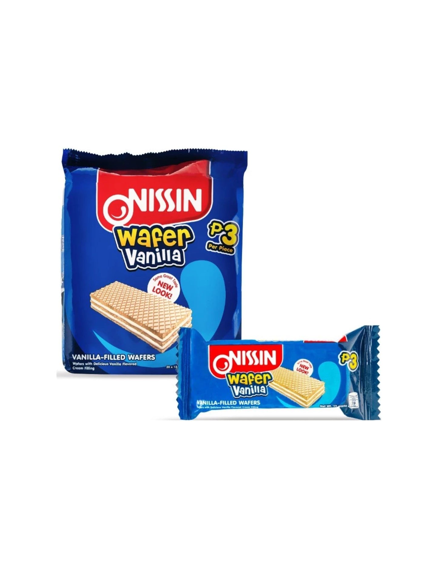 Monde Nissin Wafer Vanilla 12g x 20 Packs