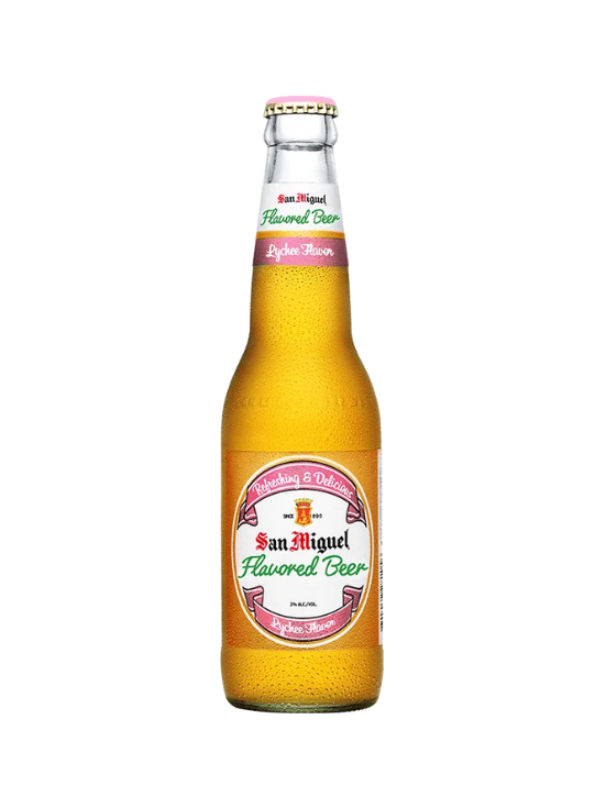San Miguel Flavored Beer Lychee in Bottle 330ml