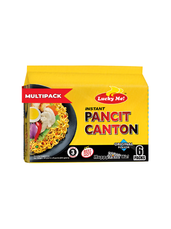 Lucky Me! Pancit Canton Original 80g x 6 pcs
