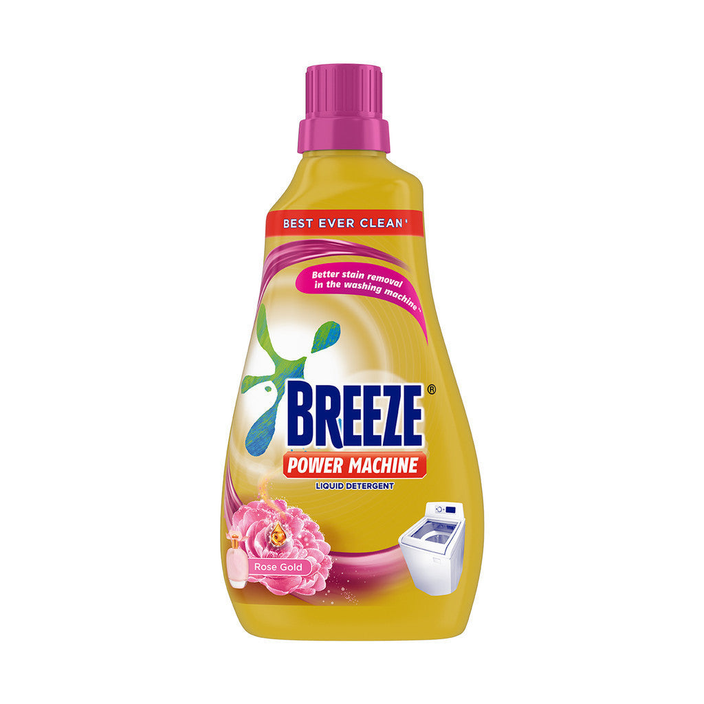Breeze Liquid Detergent with Rose Gold Perfume 980ml