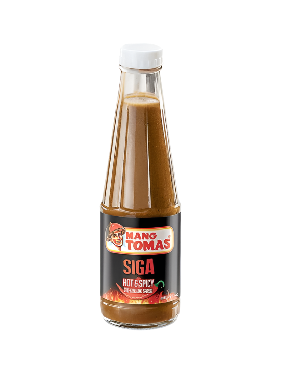 Mang Tomas Siga Hot & Spicy All Around Sarsa in Bottle 325g