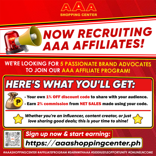 🚨 NOW RECRUITING AAA AFFILIATES! 🚨