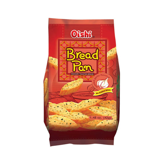 Oishi Bread Pan Toasted Garlic 42g