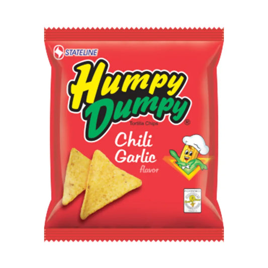 Humpy Dumpy Tortilla Chips Chili Garlic 25g
