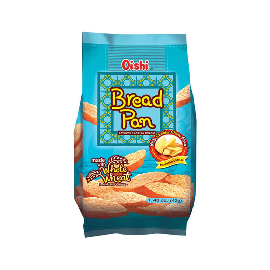 Oishi Bread Pan Whole Wheat White Cheddar Cheese 42g