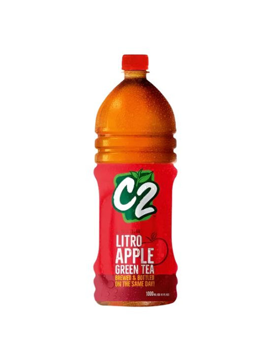 C2 Apple Flavored Green Tea Drink 1L