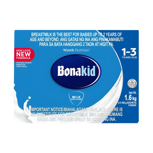 Wyeth Bonakid 1+ (1-3 Years) Formula Milk 1.6kg