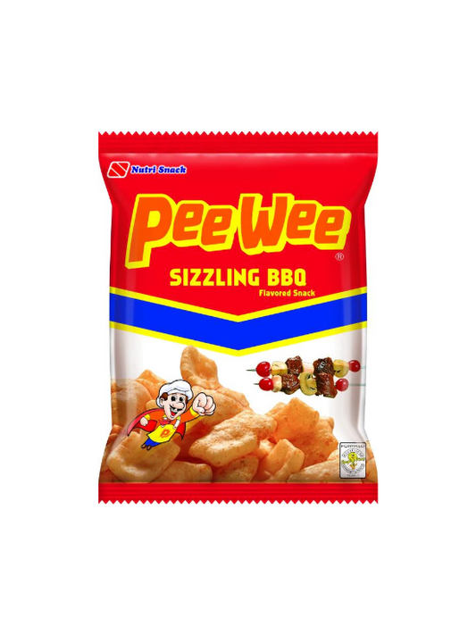 PeeWee Sizzling BBQ Flavored Snack 60g