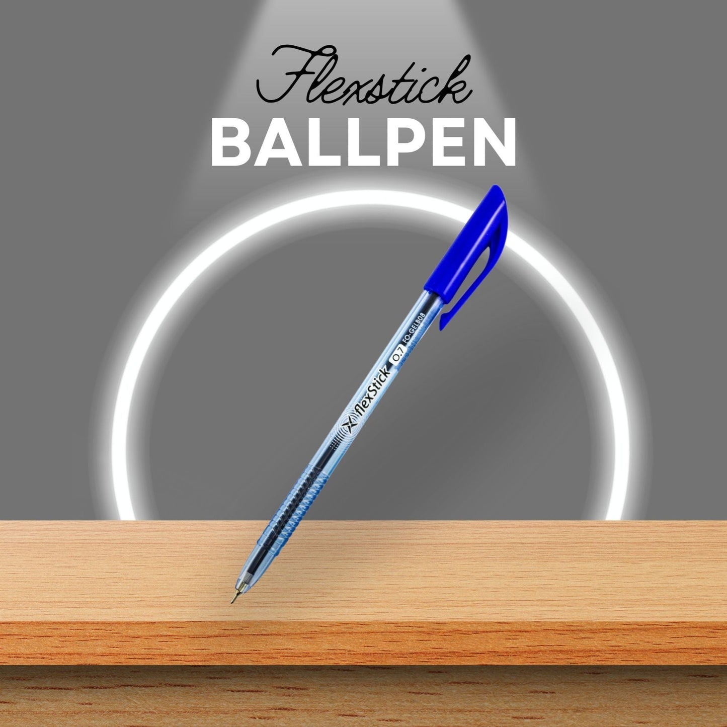 [School Sale] FlexStick Ink Pen Smooth Writing 0.7/0.5mm Ballpen (1 Box)