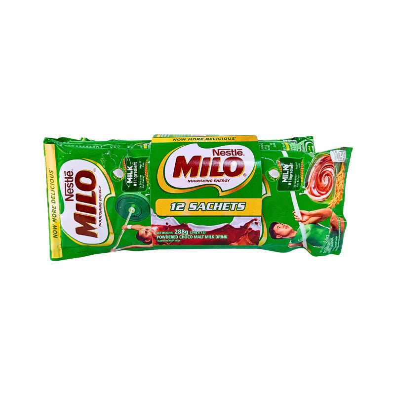 Nestle Milo Activ-Go Powdered Choco Malt Drink 24g x 12 pcs