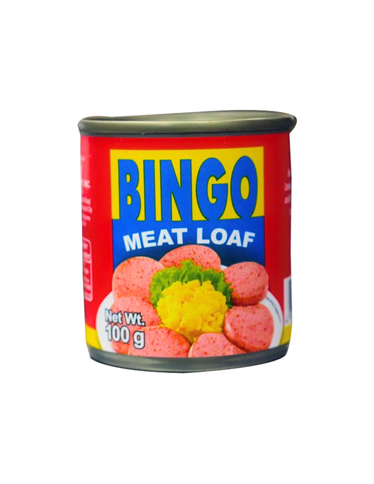 Bingo Meat Loaf in Can 100g