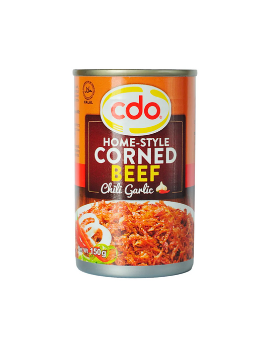 CDO Home Style Corned Beef Chili Garlic 150g