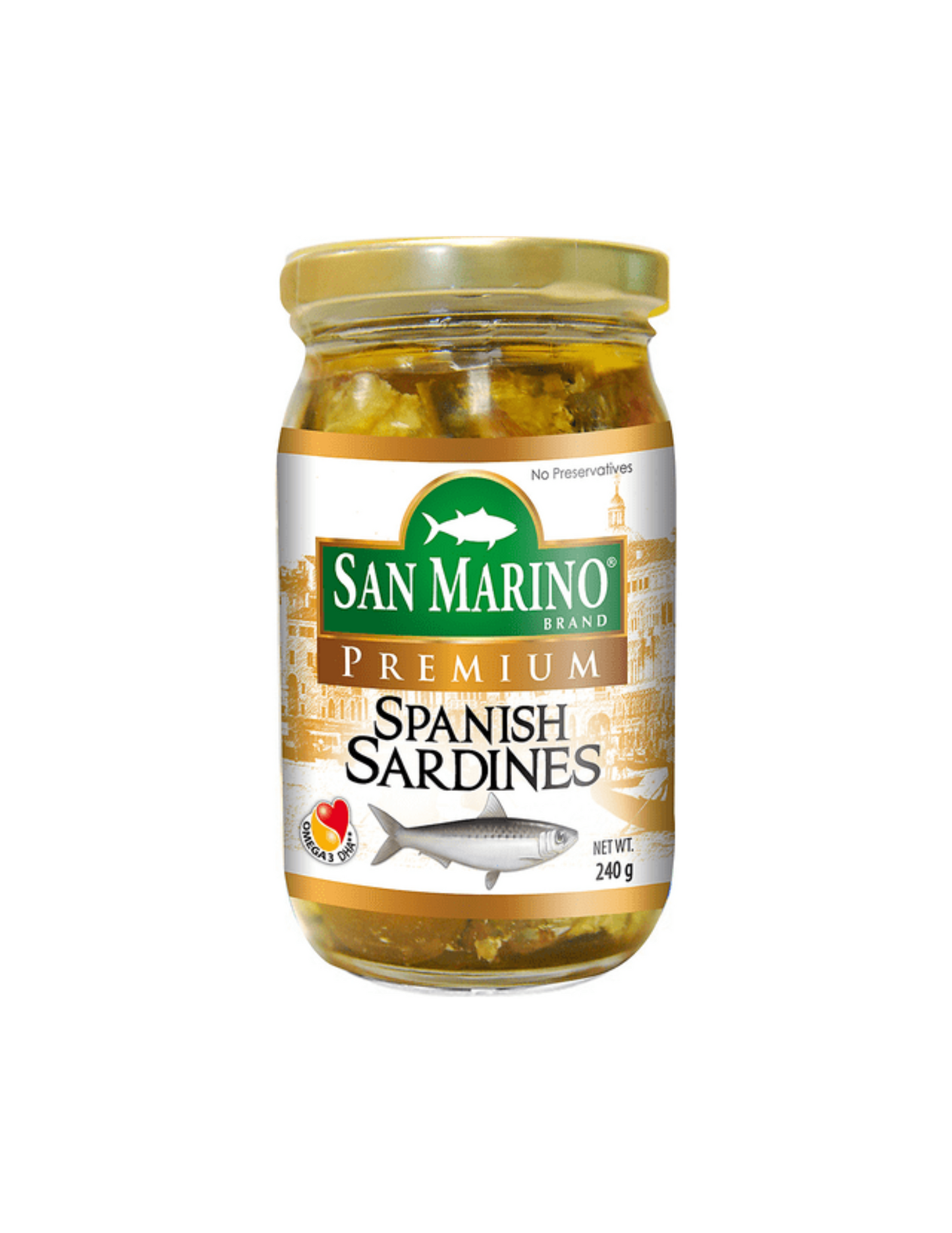 San Marino Premium Spanish Sardines 240g