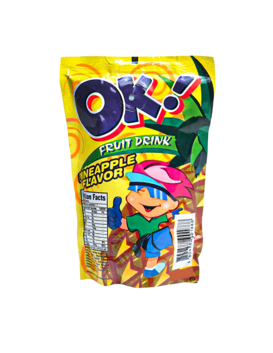 Ok! Fruit Drink Juice Pineapple Flavor 180ml