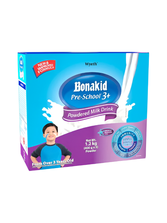 Wyeth Bonakid Pre-school 3+ Formula Milk 1.2kg
