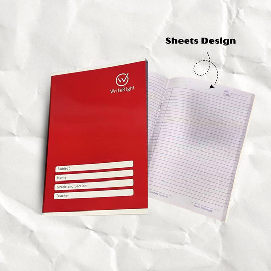 [School Sale] WriteRight Writing Notebook No Cover