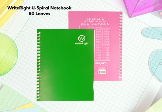 [School Sale] WriteRight University-Spiral Notebook No Cover 200 x 250mm