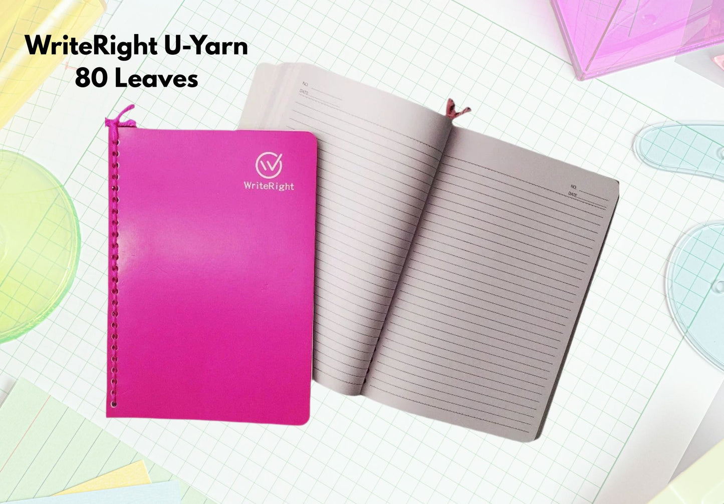 [School Sale] WriteRight University-Yarn Notebook