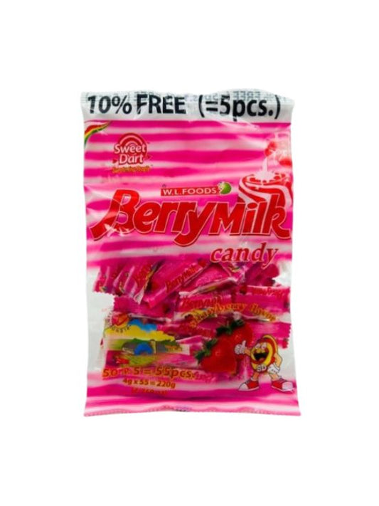 Sweet Dart Candy Berry Milk 4g x 50 + 5 pcs