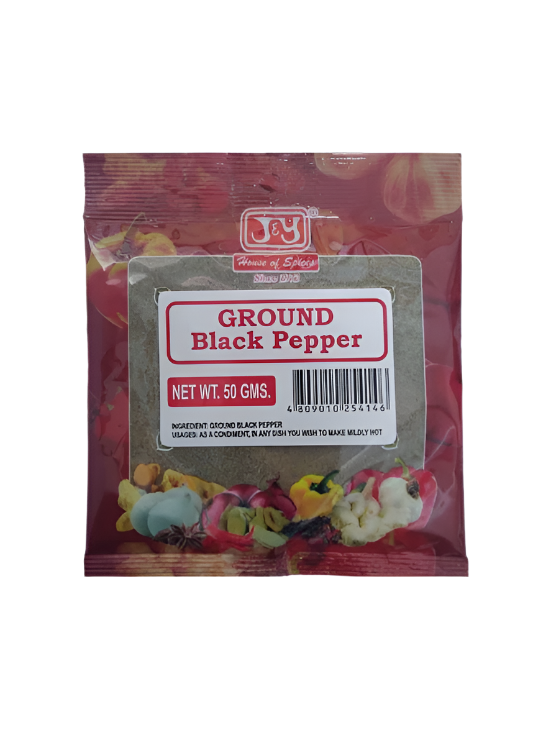 J&Y Ground Black Pepper 25g / 50g