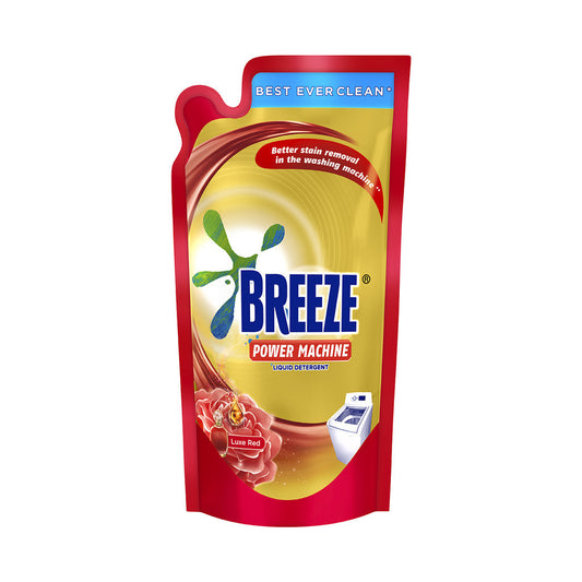 Breeze Liquid Detergent Luxe Red Power Machine 650g