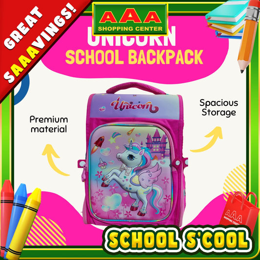 [School Sale] Kids Backpack for Boys & Girls