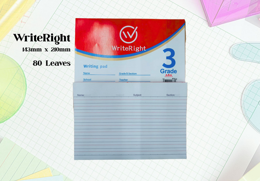 [School Sale] WriteRight Grade 3 Writing Paper  x 80 Leaves
